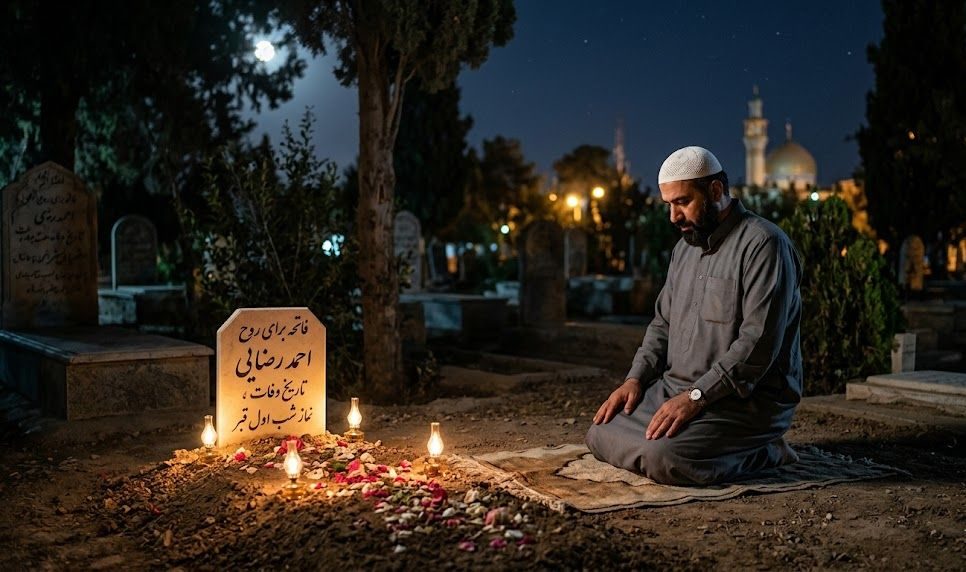 نماز شب اول قبر