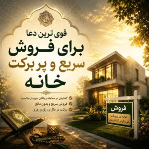 دعای فروش خانه