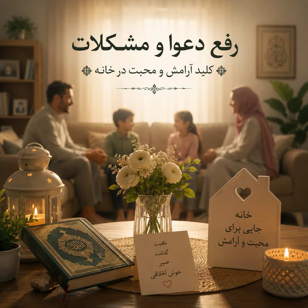 دعای رفع دعوا و مشکلات در خانه