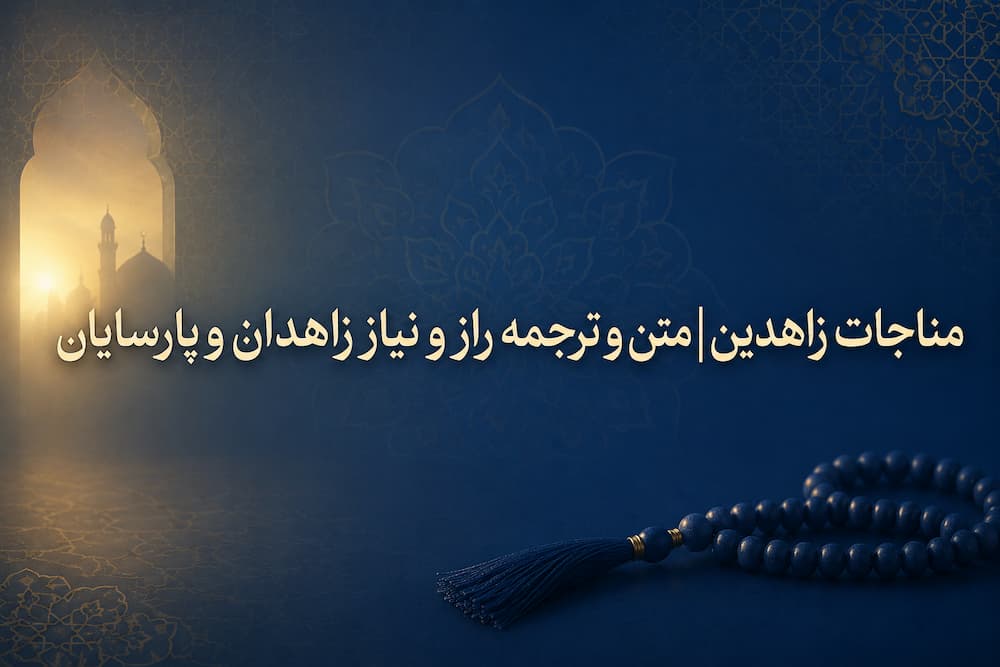 مناجات زاهدین